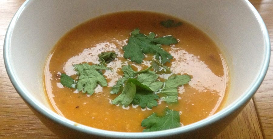 Roasted butternut squash and chilli soup - A Little More Fabulous ...