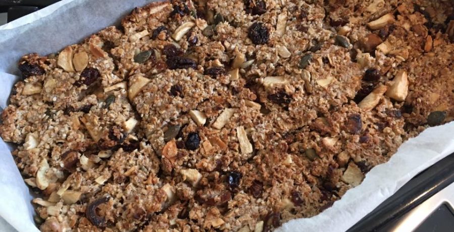 no sugar flapjacks